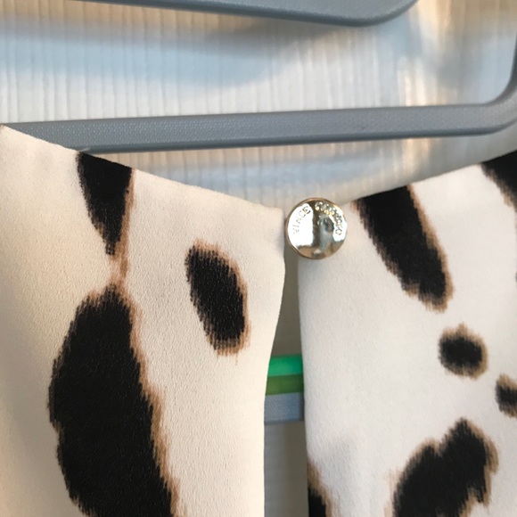 Vince camuto white leopard animal print dress - Picture 6 of 8